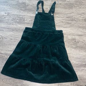 Hunter Green dress overall